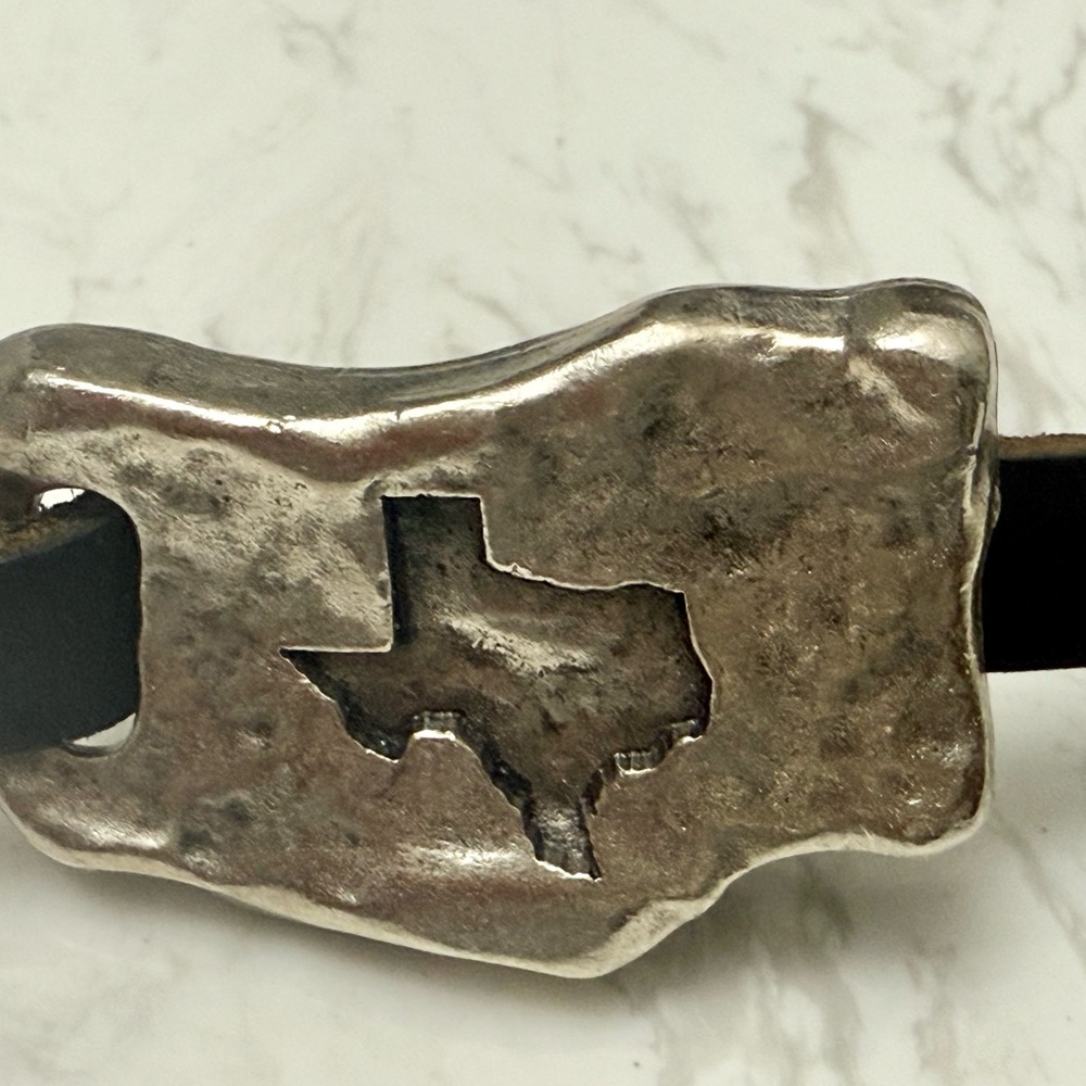 Rustic Texas Silver Bracelet - image 7
